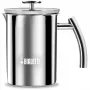 Bialetti 3990, Handheld elektrischer Milchaufschäumer, Edelstahl, Edelstahl, 1000 ml, 1 l, 200 mm