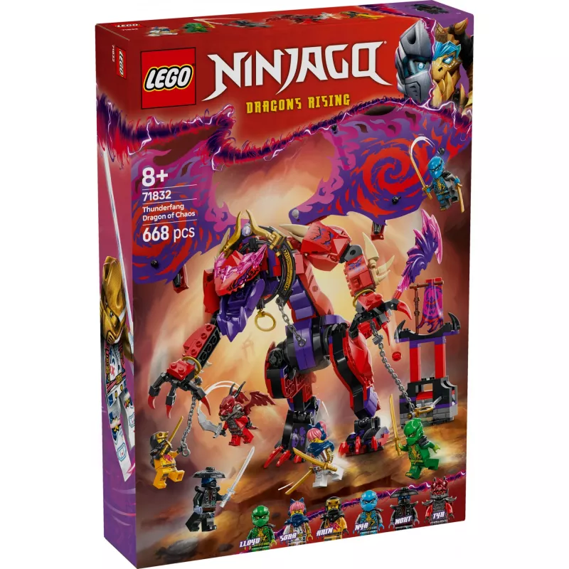 LEGO NINJAGO 71832 Thunderfang Drachen des Chaos