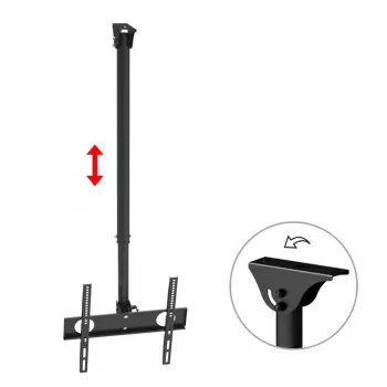 Wand-/Deckenhalterung MACLEAN MC-631 für 32–55 Zoll Fernseher, Universalhalterung, Tragfähigkeit bis 50 kg