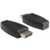 DeLOCK - DisplayPort-Adapter - DisplayPort (M) auf Mini DisplayPort (W) - Schwarz