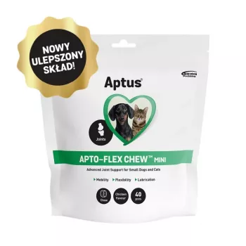 APTUS Apto-flex Chew Mini Gelenkunterstützung – Nahrungsergänzungsmittel für Hunde und Katzen – 40