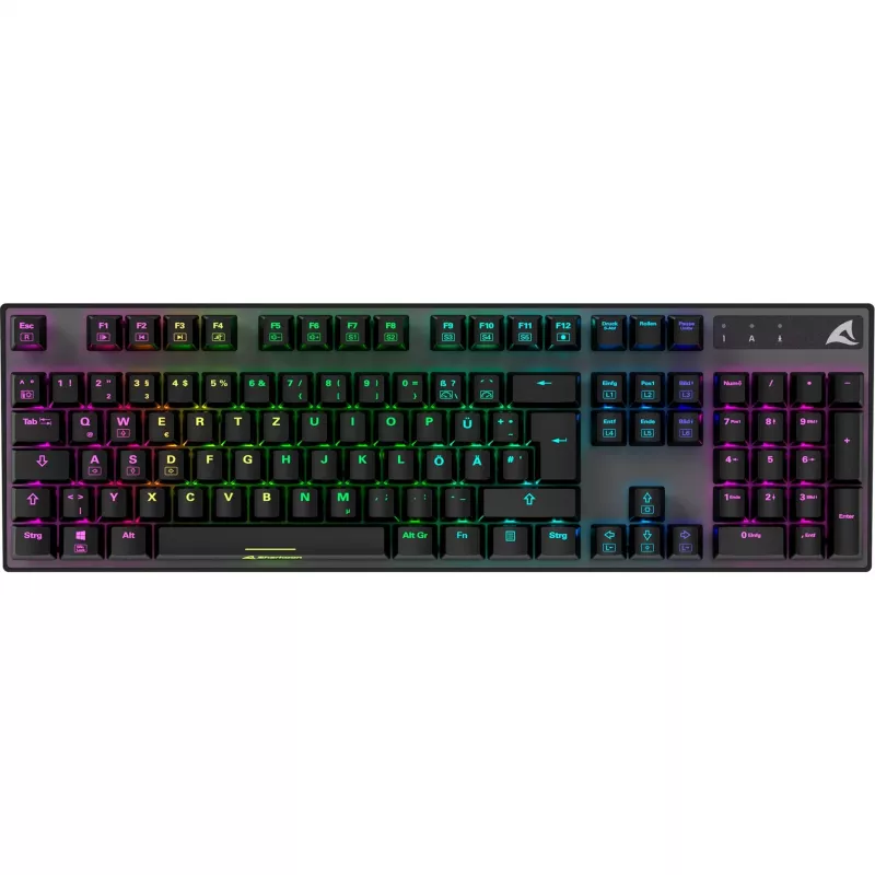 Tastatur Sharkoon SKILLER SGK20 Rot