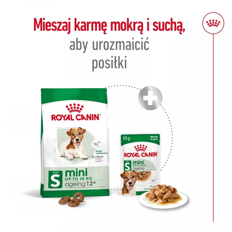 ROYAL CANIN Mini Ageing Adult +12 - Trockenfutter für Hunde - 3,5 kg