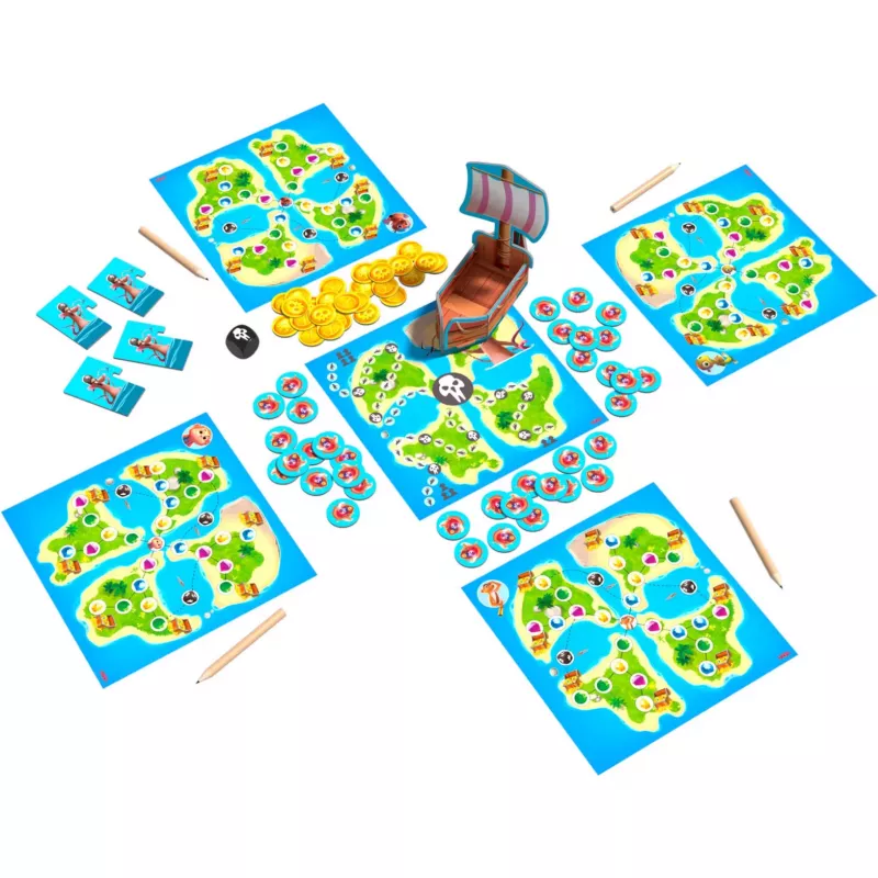 Schatzkarte Ahoi, Brettspiel