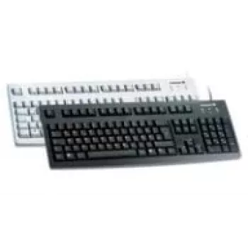 Kabelgebundene Cherry G83-6105 USB Französisch (FR) Tastatur, Grau, 1,75 m USB-Kabel
