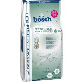 Bosch LPC Sensible Renal Reduction Trockenfutter für Hunde, eiweißarm, 11,5 kg