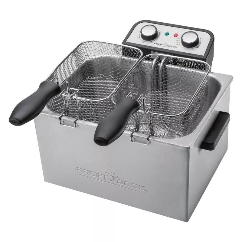 ProfiCook PC-FR 1038 Doppel-Freistehend 3000 W Silber