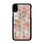 Handyhülle iKins für iPhone XR — Diamantmuster, schwarz