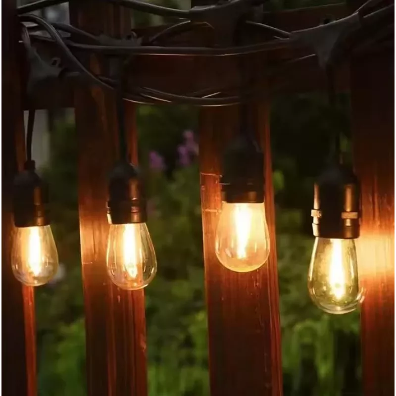 Outdoor-Lichterkette Lite bulb moments Extralink 10 m, 10 Leuchtmittel, Gartengirlande