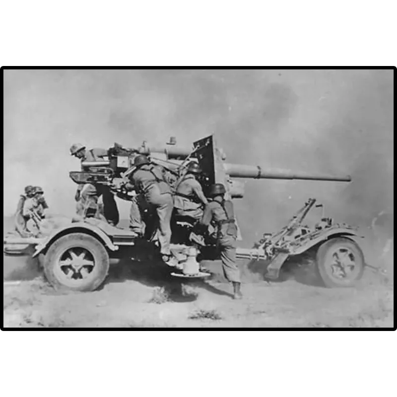 Konstruktionsset Cobi Bausteine 8,8-cm-Flak mit Anhänger – 360 Teile