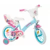 Kinderfahrrad Toimsa TOI1497 14 Zoll Rad, My Little Pony Thema, für 4–6 Jahre, 4 Räder, vordere/hintere Felgenbremsen