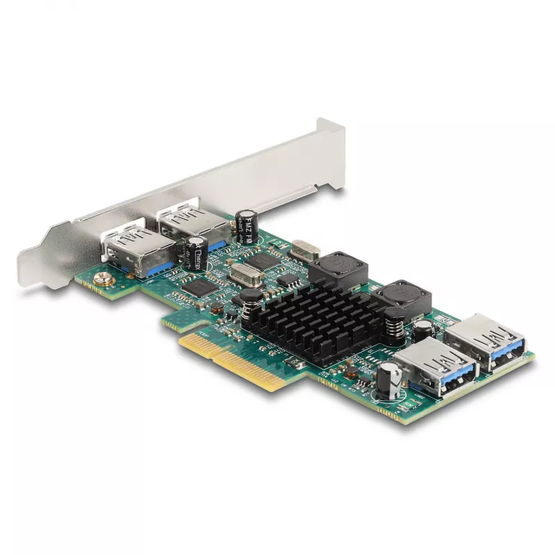 DeLOCK PCI Express x4-Karte 2 x USB 5 Gbit/s Typ-A 2 x intern USB