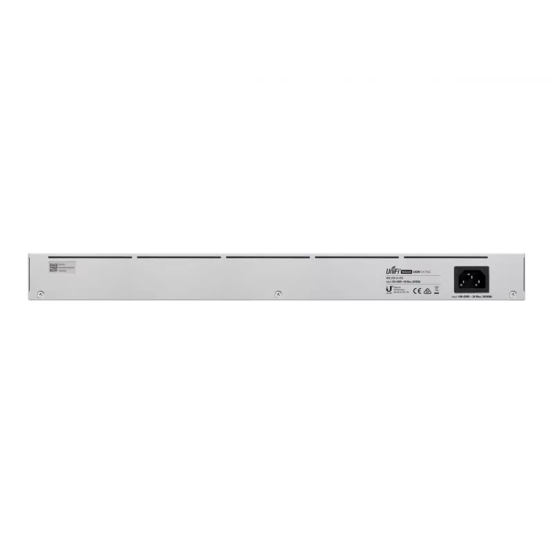 Ubiquiti UniFi 24-Port PoE Managed L2/L3 Gigabit Ethernet (10/100/1000) Power over Ethernet (PoE) 1U Silber