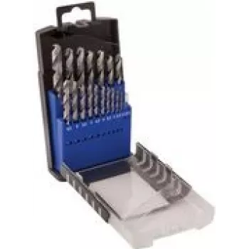 Bohrer-Set c.k tools T3103 — HSS, 19-teilig, DIN 338, zylindrischer Schaft