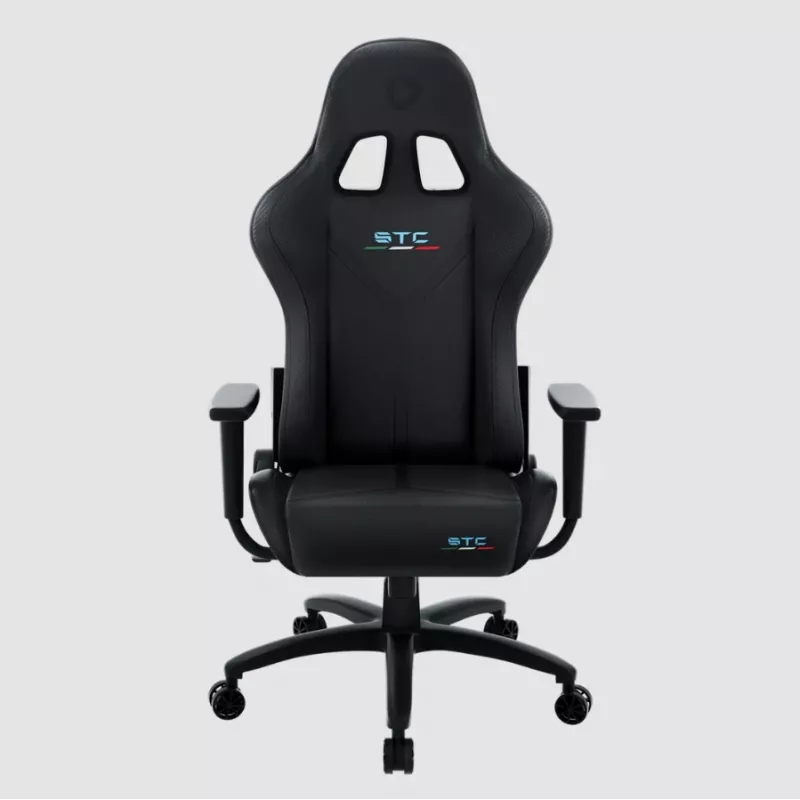 Gaming-Stuhl Onex STC Tribute Hardcore Schwarz — ergonomischer PC-/Konsolensitz, höhenverstellbar und neigbar