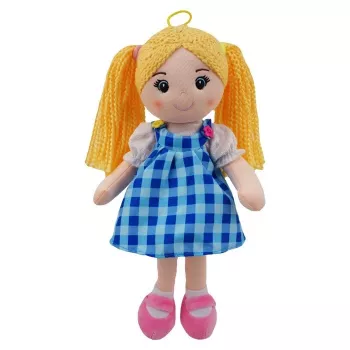 TULILO Basia Stoffpuppe 35 cm weiches Stoffspielzeug für Kinder