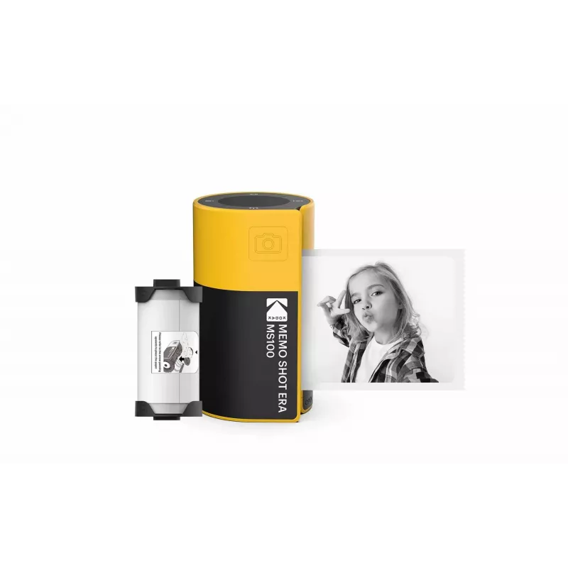 Kodak MemoShot Era MS100 Fotodrucker 68,58 x 45,72 mm Schwarz Gelb