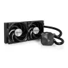 Montech HyperFlow Silent 240 Prozessor All-in-One-Flüssigkeitskühler 12 cm Schwarz 1 Stk.