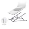 Laptopständer UNITEK OT155SL Silber Aluminium 13-41° neigbar
