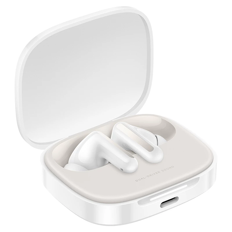 Xiaomi Redmi Buds 6 Bluetooth-Kopfhörer mit Mikrofon, Cloud White