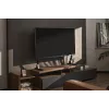Boden-TV-Ständer GEMBIRD TVS-D90F-01 für 45–90 Zoll Fernseher, Stahl, feste Höhe, VESA 200x200–800x400, max. Belastung 60 kg, 970×800×525 mm