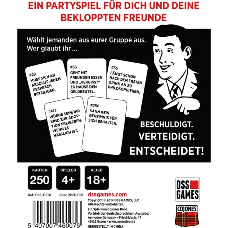 Drunk, Stoned or Stupid, Partyspiel