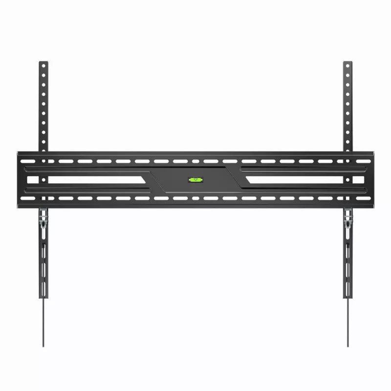 Feste TV-Wandhalterung GEMBIRD WM-100F-01 für 43–100 Zoll Bildschirme, Stahl, max. Belastung 75 kg, VESA 75x75–900x600