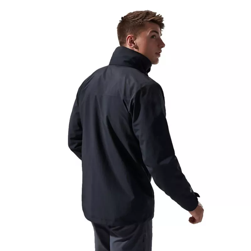 Jackenset Berghaus Deluge Pro 3.0 M + Hillwalker IA Shell M — wasserdichte Herren-Außenschicht, schwarz