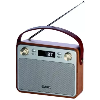 Autoradio MANTA RDI915X — FM-Empfänger mit Bluetooth 2.1, USB, microSD, 1200-mAh-Akku, 10 W Ausgangsleistung