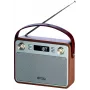 Autoradio MANTA RDI915X — FM-Empfänger mit Bluetooth 2.1, USB, microSD, 1200-mAh-Akku, 10 W Ausgangsleistung
