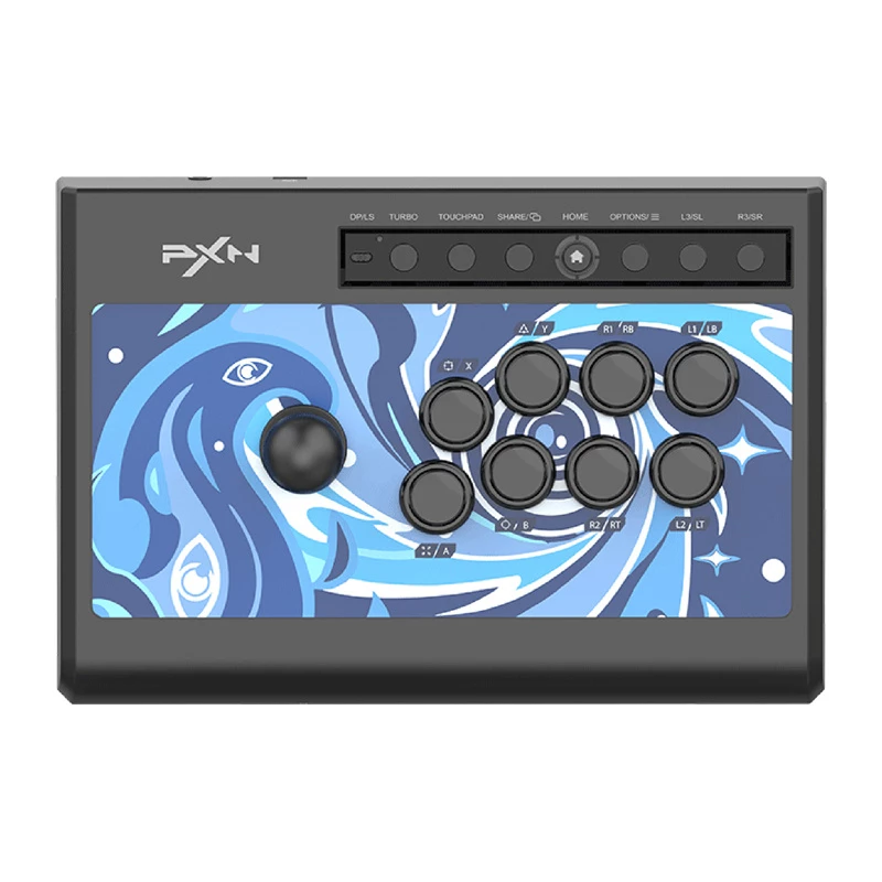 Arcade-Stick PXN PXN-008 – kabelgebundener USB-Joystick-Controller für PC und Konsolen