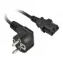 Synergy 21 S215387 2m CEE7/7 Schuko C13 Kupplung Schwarz Stromkabel (S215387)