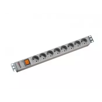 Power extension strip Bachmann Outlet 8-way 19''