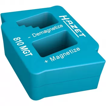 Hazet Magnetisierer/Entmagnetisierer 810MGT – kompaktes Handwerkzeug zum Magnetisieren und Entmagnetisieren von Spitzen