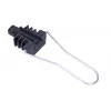 Extralink Glasfaserkabelhalterung 1F Maximaler Bündeldurchmesser 2,9 mm Schwarz Stahl