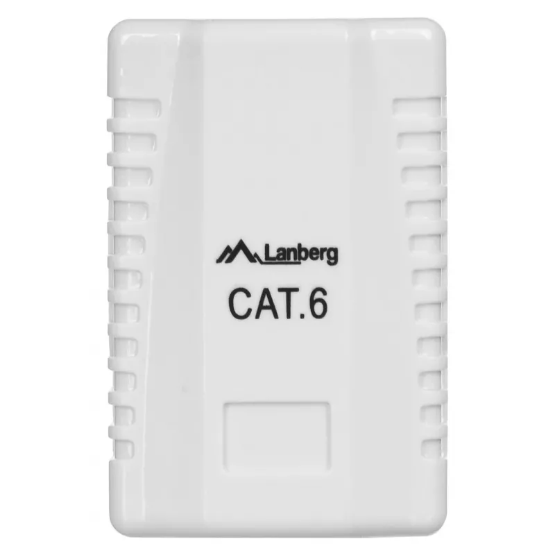 LANBERG Anschlussdose RJ-45 OU6-0001-W, Cat6, weiß