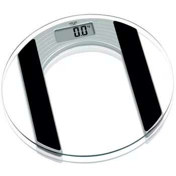 Adler | Körperfettwaage | Maximale Belastung 150 kg | Genauigkeit 100 g | Glas