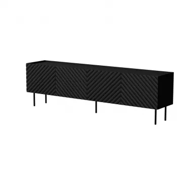 Cama LUCCA 4D TV-Schrank 200x40x59 schwarz