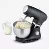 Küchenmaschine Severin KM 3898 1000 W 5,5 L Schwarz Gebürsteter Stahl Silber