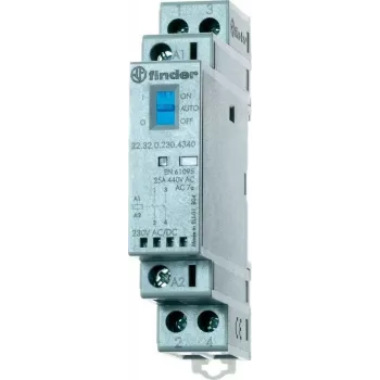 Finder Installationsschütz für 35 mm-Schiene 22.32.0.230.1520 1 Schließer/1 Öffner (22.32.0.230.1520)