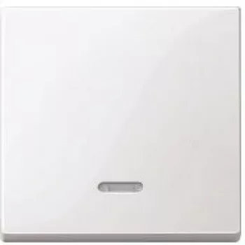 Lichtschalter Merten 431019, weiß, Tastensteuerung, 1-fach