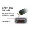 USB-Kabel DeLOCK 83854 USB 2.0 3m USB A Micro-USB B Schwarz