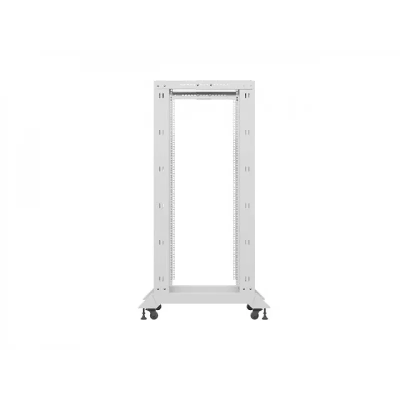 LANBERG 19 Zoll Open Rack 27U 600x800 mm grau, 27U Open-Frame-Server-Rack