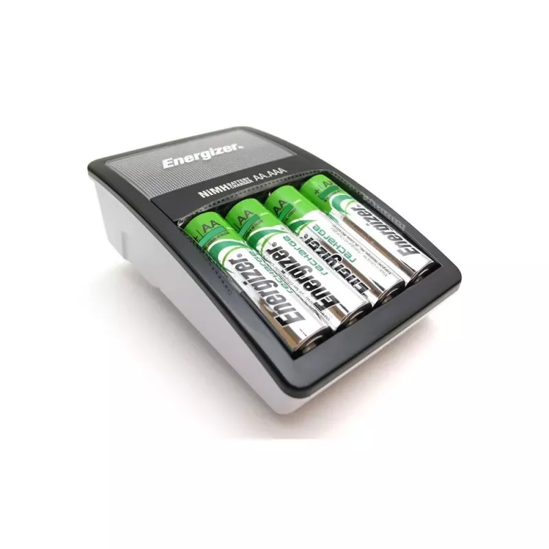 ENERGIZER Maxi ACCU HR6 POW Akku-Ladegerät + 2 AA 2000 mAh Akkus