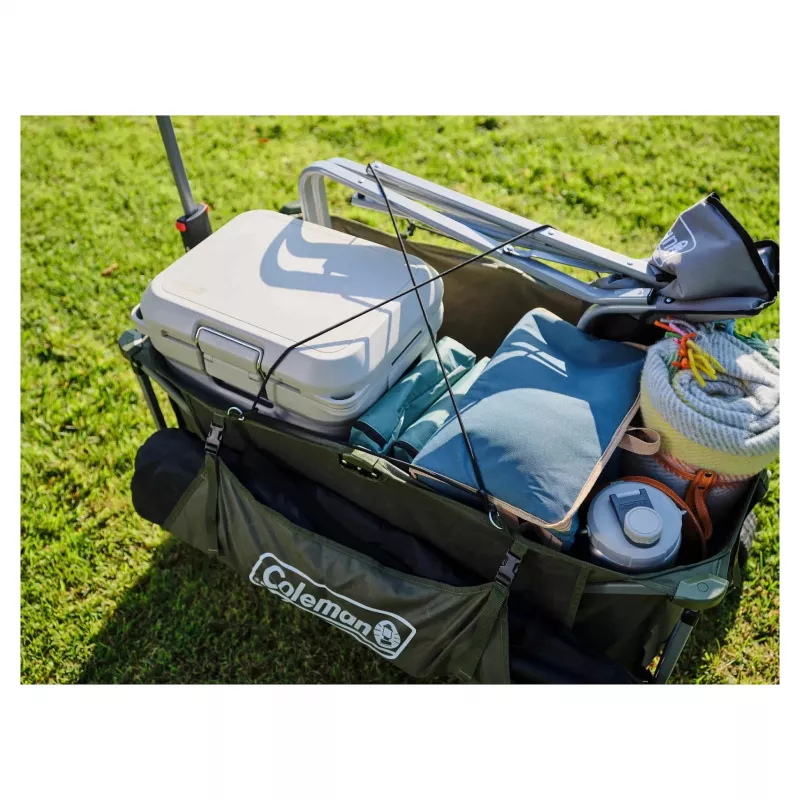 Campingtrolley COLEMAN 2226531 — 132 L, Polyesterabdeckung, Stahlrahmen, 1160×600 mm