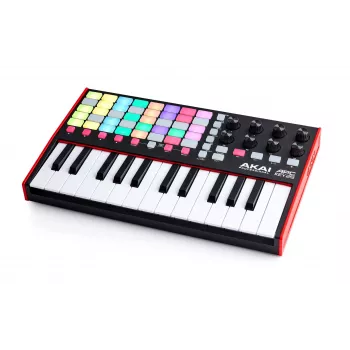 MIDI-Controller AKAI APC Key 25 MK2 – 25 anschlagdynamische Tasten, 40 Pads, RGB-Hintergrundbeleuchtung, 8 Encoder, USB-Stromversorgung
