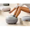 Beurer Shiatsu Fußmassagegerät FM 120 2-in-1 grau — elektrisches Fuß- und Knöchelmassagegerät, Shiatsu-Rollen, einstellbare Intensität
