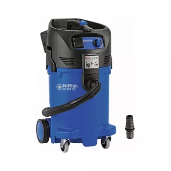 Trommelsauger Nilfisk ATTIX 50-21 PC CL R – Nass- & Trockenreinigung, 47 l, 1400 W, beutellos, 11 kg
