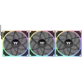 Case/CPU-Lüfter THERMALTAKE TOUGHFAN EX 140 ARGB Sync 3Pack – 140 mm, hoher Luftstrom, niedrige Geräuschentwicklung