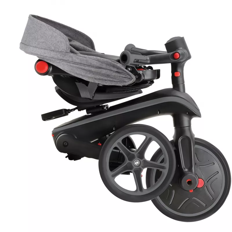 Explorer Trike Foldable 4 in 1, Kinderfahrzeug Grau
